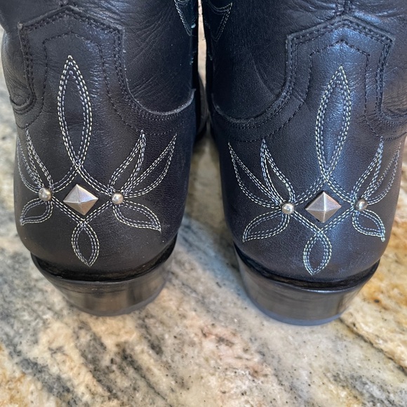 Old Gringo Reina  24” Over-The- Knee Boots
Embroidery and Studs Size 9 - Picture 5 of 6